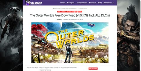 The Outer Worlds [Cracked] + All DLCs Free .
